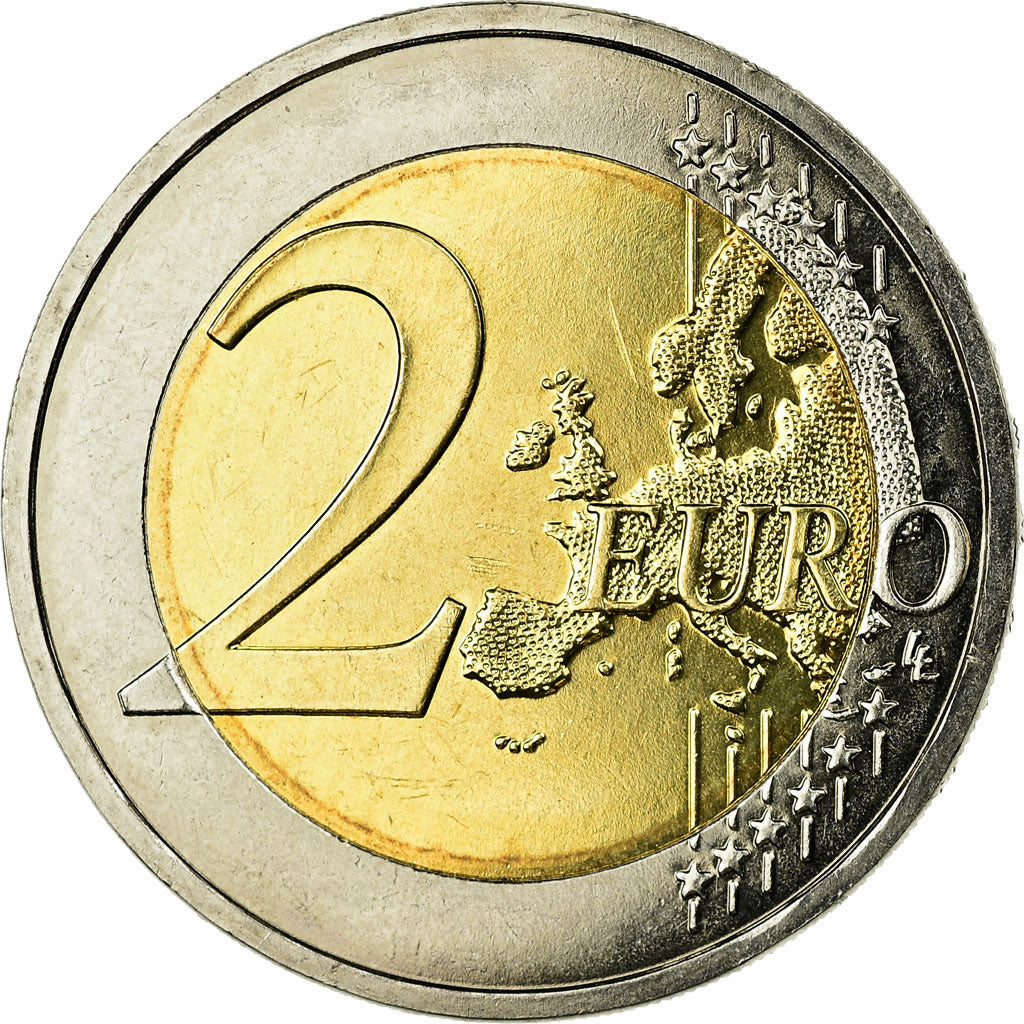 GERMANY - FEDERAL REPUBLIC, 2 Euro, Traité de Rome 50 ans, 2007, MS(65-70)