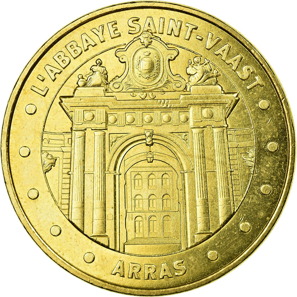 France, Jeton, Jeton Touristique, Arras - L'abbaye Saint-Vaast, Arts & Culture