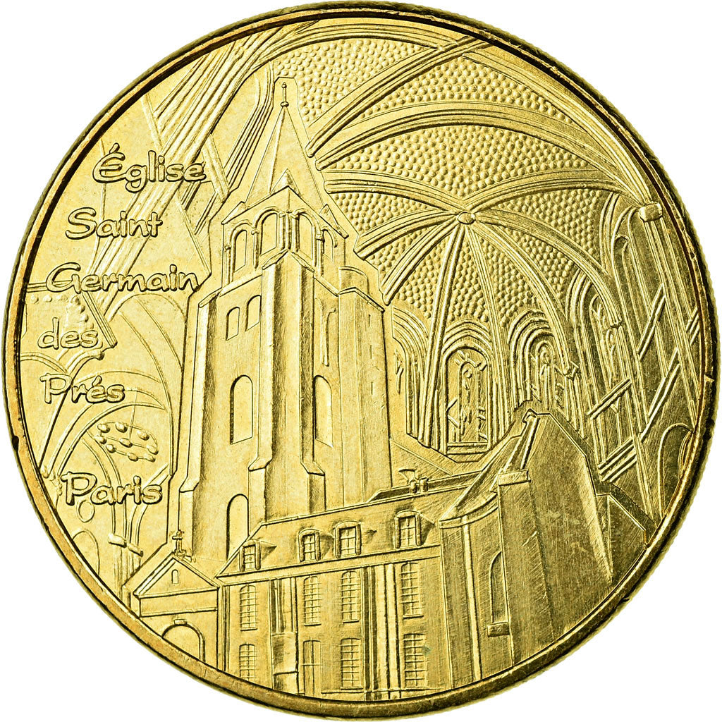 France, Token, Touristic token, Paris - Saint-Germain-des-Prés - Eglise n°1