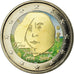Finland, 2 Euro, Tove Jansson, 2014, Colorised, MS(60-62), Bi-Metallic