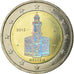 GERMANIA - REPUBBLICA FEDERALE, 2 Euro, Hessen, 2015, Colorised, SPL-