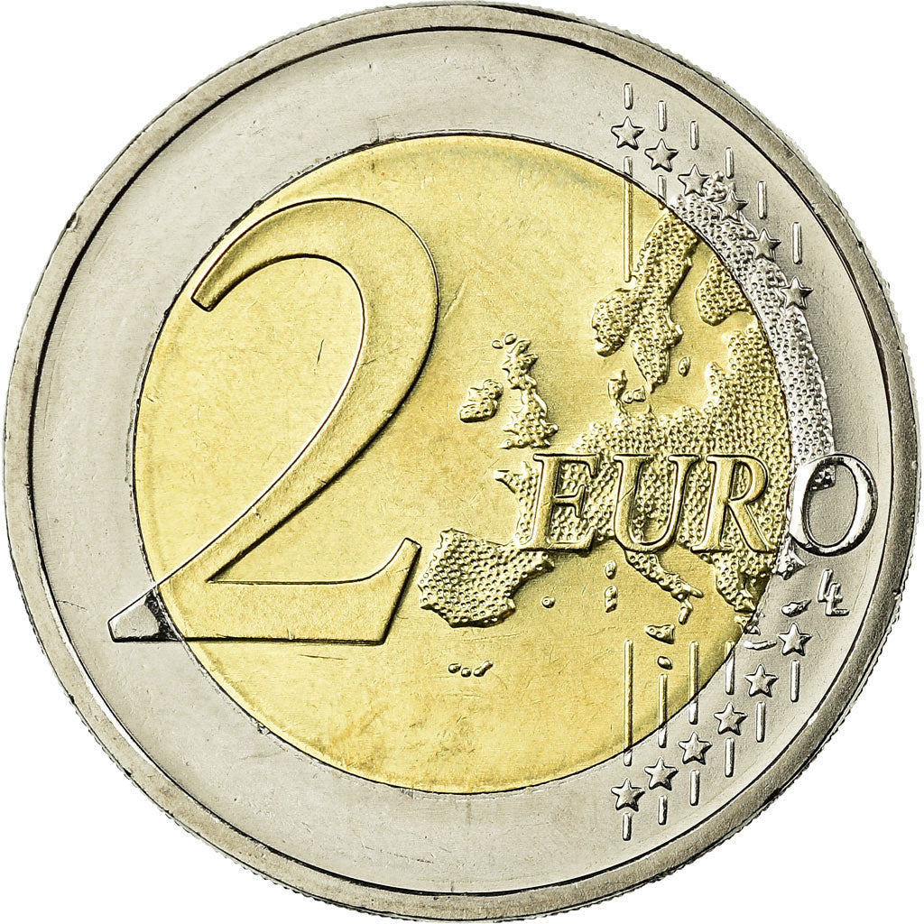 GERMANIA - REPUBBLICA FEDERALE, 2 Euro, Hessen, 2015, Colorised, SPL-
