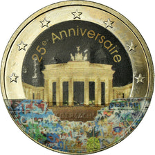 GERMANY - FEDERAL REPUBLIC, 2 Euro, Chute du Mur de Berlin, Fantasy coinage