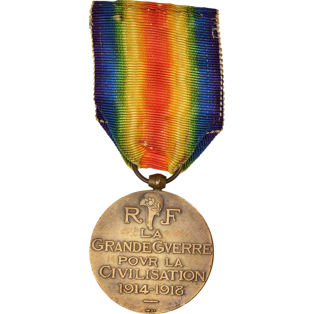 France, La Grande Guerre pour la Civilisation, WAR, Médaille, 1914-1918