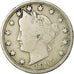 Coin, United States, Liberty Nickel, 5 Cents, 1895, U.S. Mint, Philadelphia
