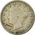 Monnaie, États-Unis, Liberty Nickel, 5 Cents, 1911, U.S. Mint, Philadelphie