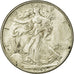 Coin, United States, Walking Liberty Half Dollar, Half Dollar, 1945, U.S. Mint
