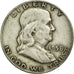Coin, United States, Franklin Half Dollar, Half Dollar, 1958, U.S. Mint, Denver