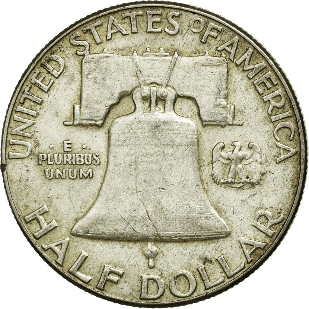 Coin, United States, Franklin Half Dollar, Half Dollar, 1963, U.S. Mint