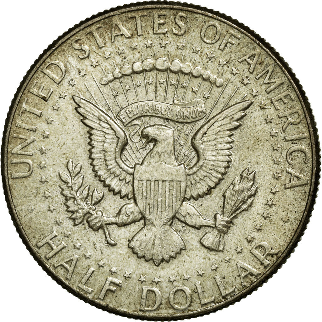 Coin, United States, Kennedy Half Dollar, Half Dollar, 1964, U.S. Mint