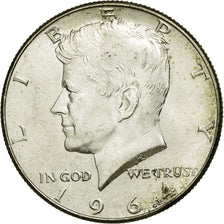 Coin, United States, Kennedy Half Dollar, Half Dollar, 1964, U.S. Mint