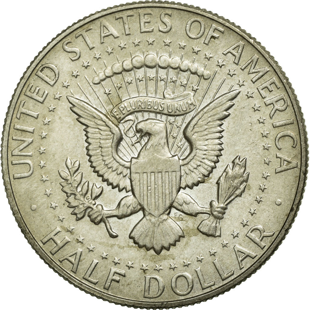 Coin, United States, Kennedy Half Dollar, Half Dollar, 1967, U.S. Mint
