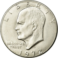 Coin, United States, Eisenhower Dollar, Dollar, 1972, U.S. Mint, Denver