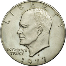 Coin, United States, Eisenhower Dollar, Dollar, 1977, U.S. Mint, San Francisco