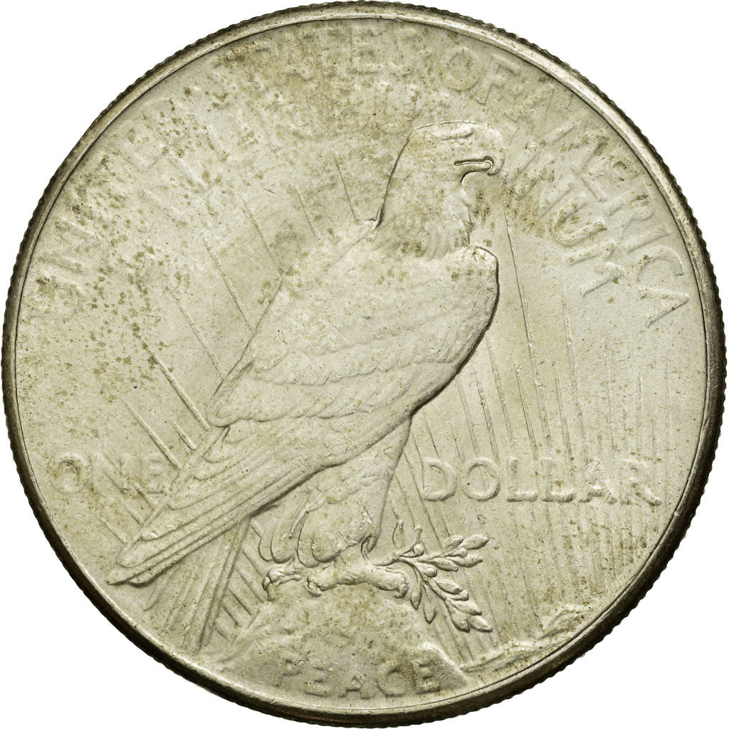 Coin, United States, Peace Dollar, Dollar, 1925, U.S. Mint, Philadelphia