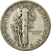 Coin, United States, Mercury Dime, Dime, 1924, U.S. Mint, San Francisco