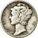 Moneta, Stati Uniti, Mercury Dime, Dime, 1942, U.S. Mint, Philadelphia, MB