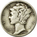 Coin, United States, Mercury Dime, Dime, 1944, U.S. Mint, Denver, VF(20-25)