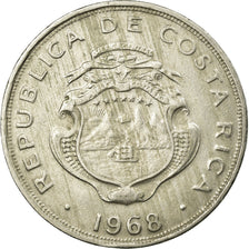 Moneta, Costa Rica, 50 Centimos, 1968, BB, Rame-nichel, KM:189.3
