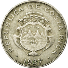 Coin, Costa Rica, 25 Centimos, 1937, VF(30-35), Copper-nickel, KM:175