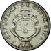 Coin, Costa Rica, 5 Centimos, 1958, EF(40-45), Stainless Steel, KM:184.1a