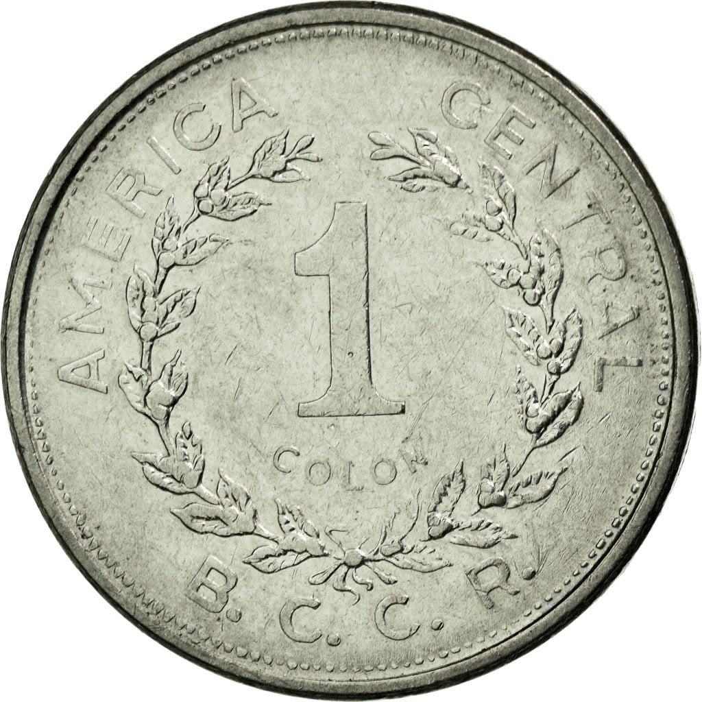 Münze, Costa Rica, Colon, 1982, SS, Stainless Steel, KM:210.1