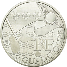 France, 10 Euro, Guadeloupe, 2010, SPL, Argent, KM:1655