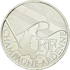 Coin, France, 10 Euro, Champagne-Ardenne, 2010, MS(63), Silver, KM:1651