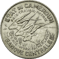 Coin, Cameroon, 100 Francs, 1967, Paris, EF(40-45), Nickel, KM:14