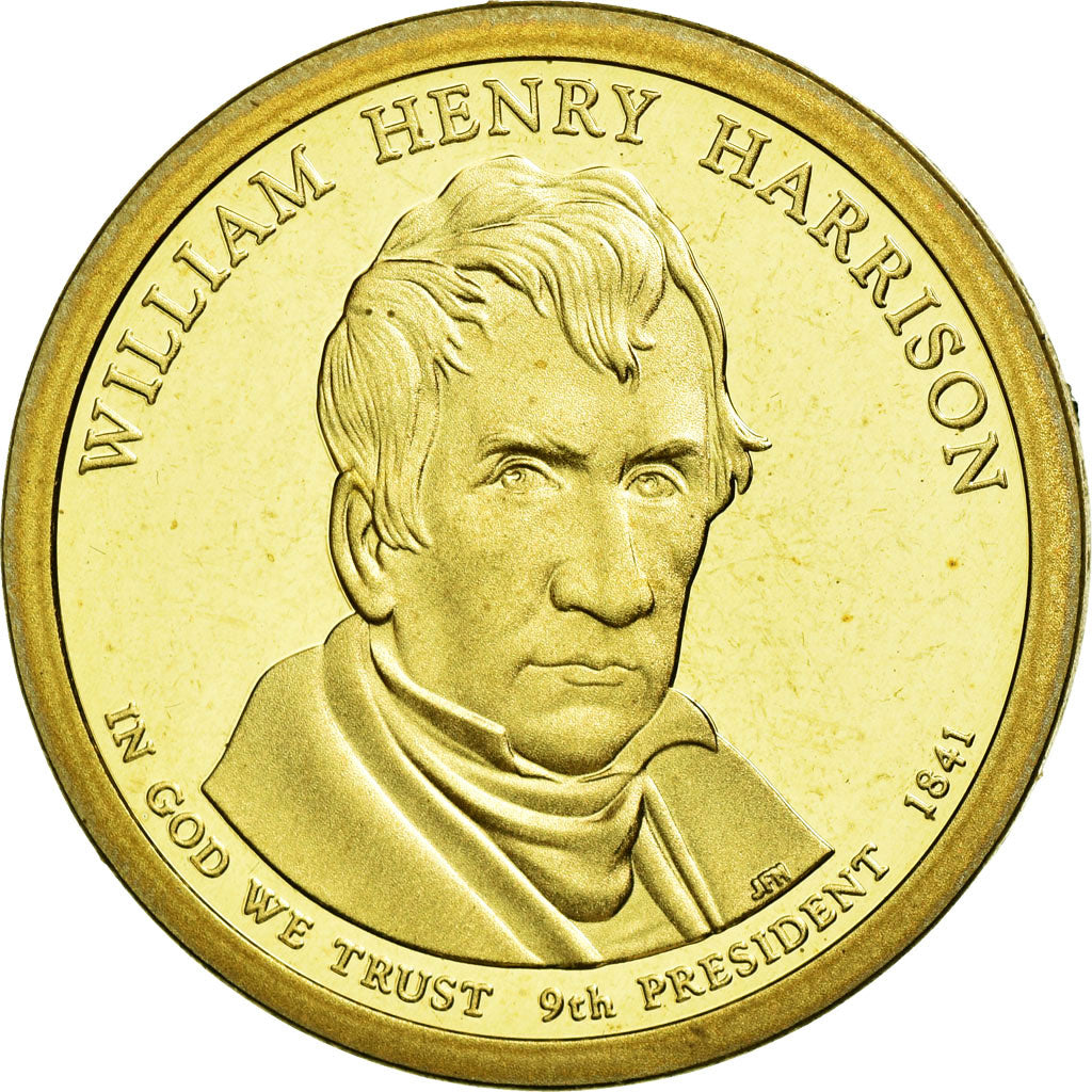 Coin, United States, Dollar, 2009, U.S. Mint, William Henry Harrison, MS(63)