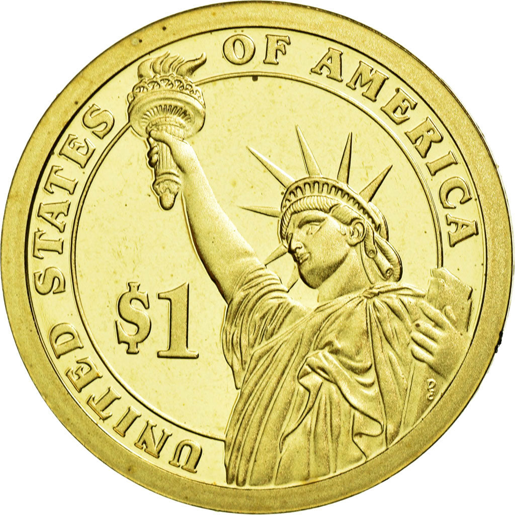 Coin, United States, Dollar, 2009, U.S. Mint, William Henry Harrison, MS(63)