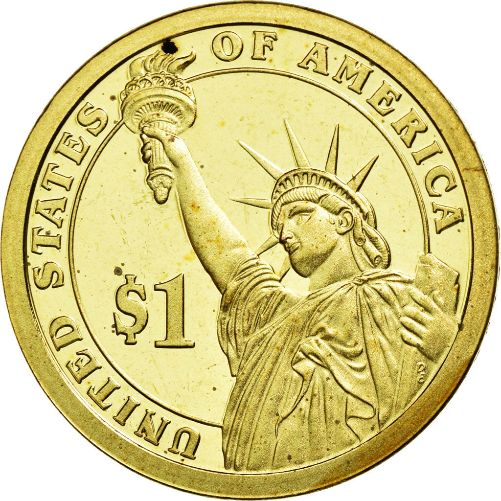 Coin, United States, Dollar, 2009, U.S. Mint, James K. Polk, MS(63)