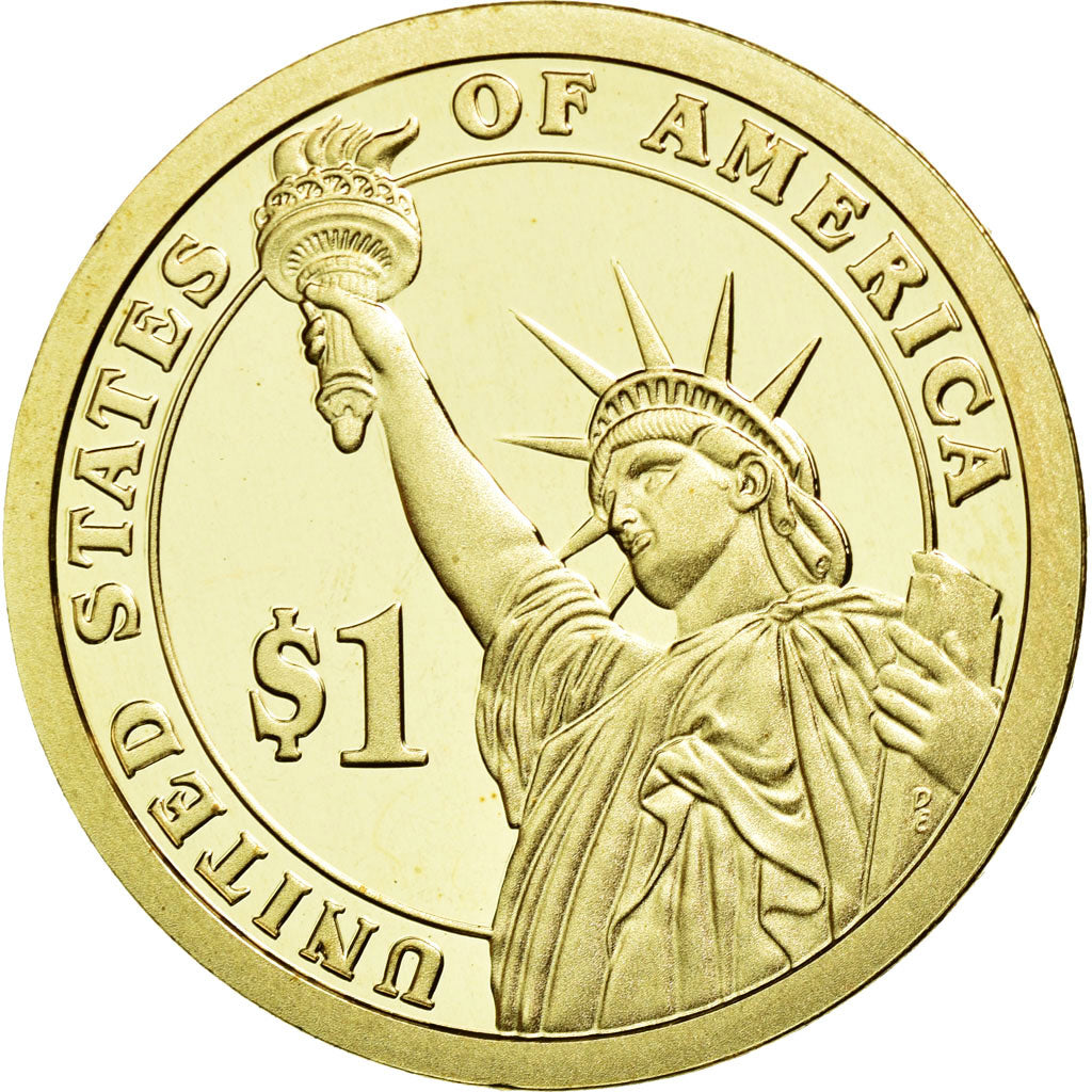 Coin, United States, Dollar, 2012, U.S. Mint, Chester Arthur, MS(63)