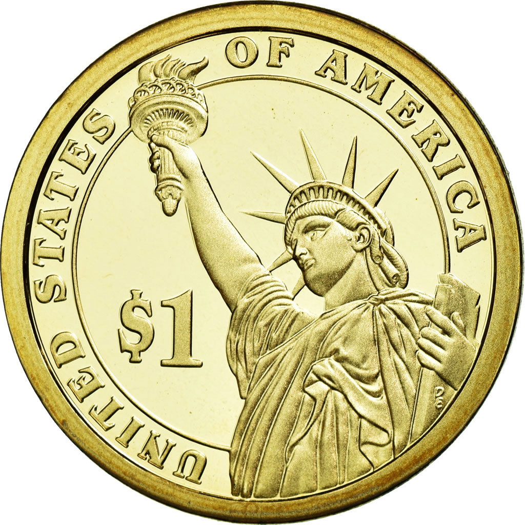 Coin, United States, Dollar, 2016, U.S. Mint, Gerald R. Ford, MS(63)