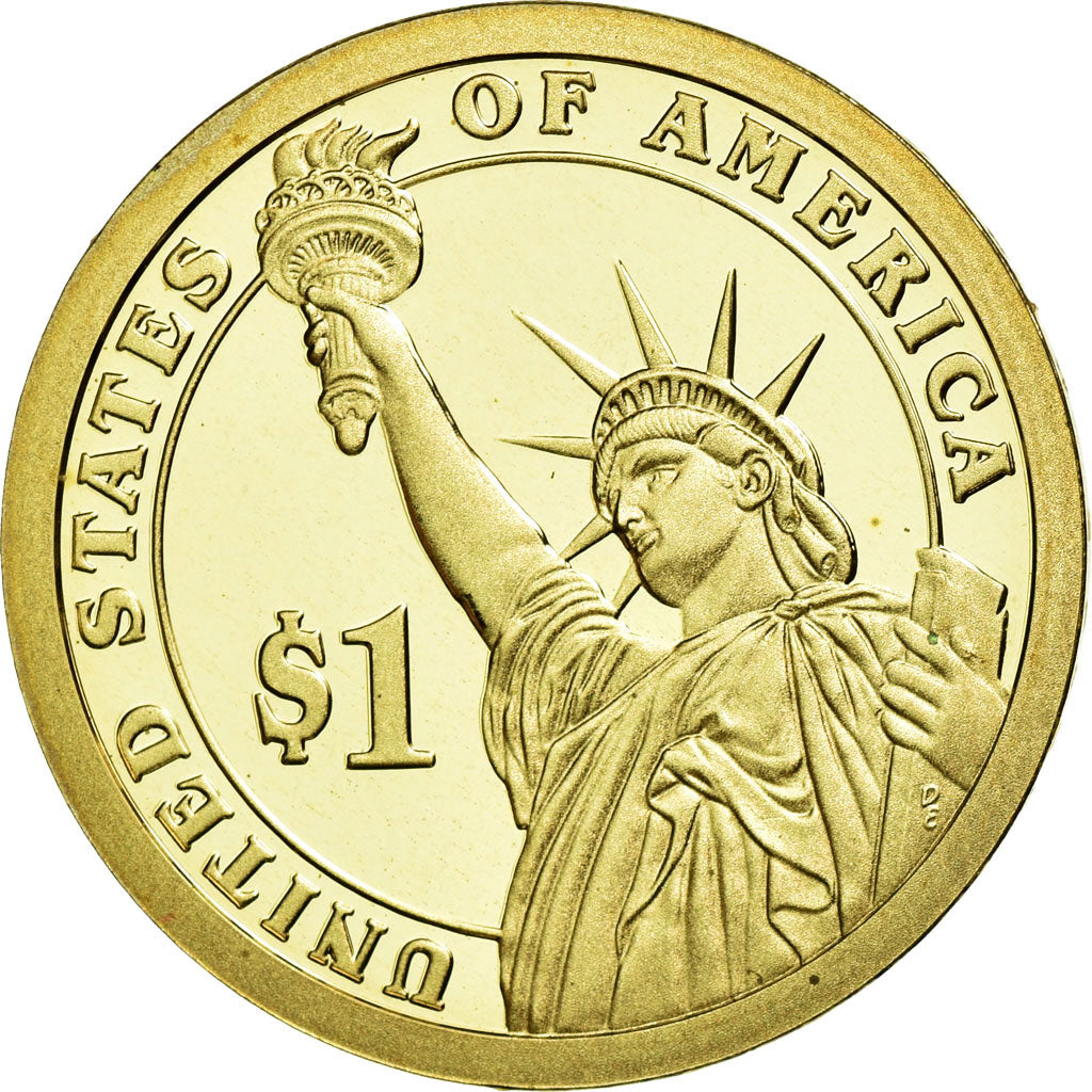 Coin, United States, Dollar, 2014, U.S. Mint, Calvin Coolidge, MS(63)