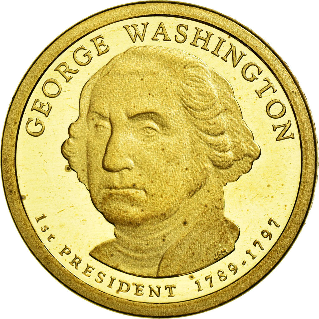 Monnaie, États-Unis, Dollar, 2007, U.S. Mint, George Washington, SPL