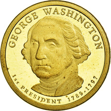 Monnaie, États-Unis, Dollar, 2007, U.S. Mint, George Washington, SPL