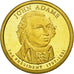 Coin, United States, Dollar, 2007, U.S. Mint, John Adams, MS(63)