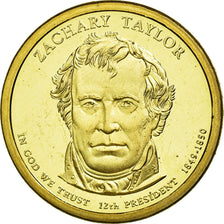 Coin, United States, Dollar, 2009, U.S. Mint, Zachary Taylor, MS(63)