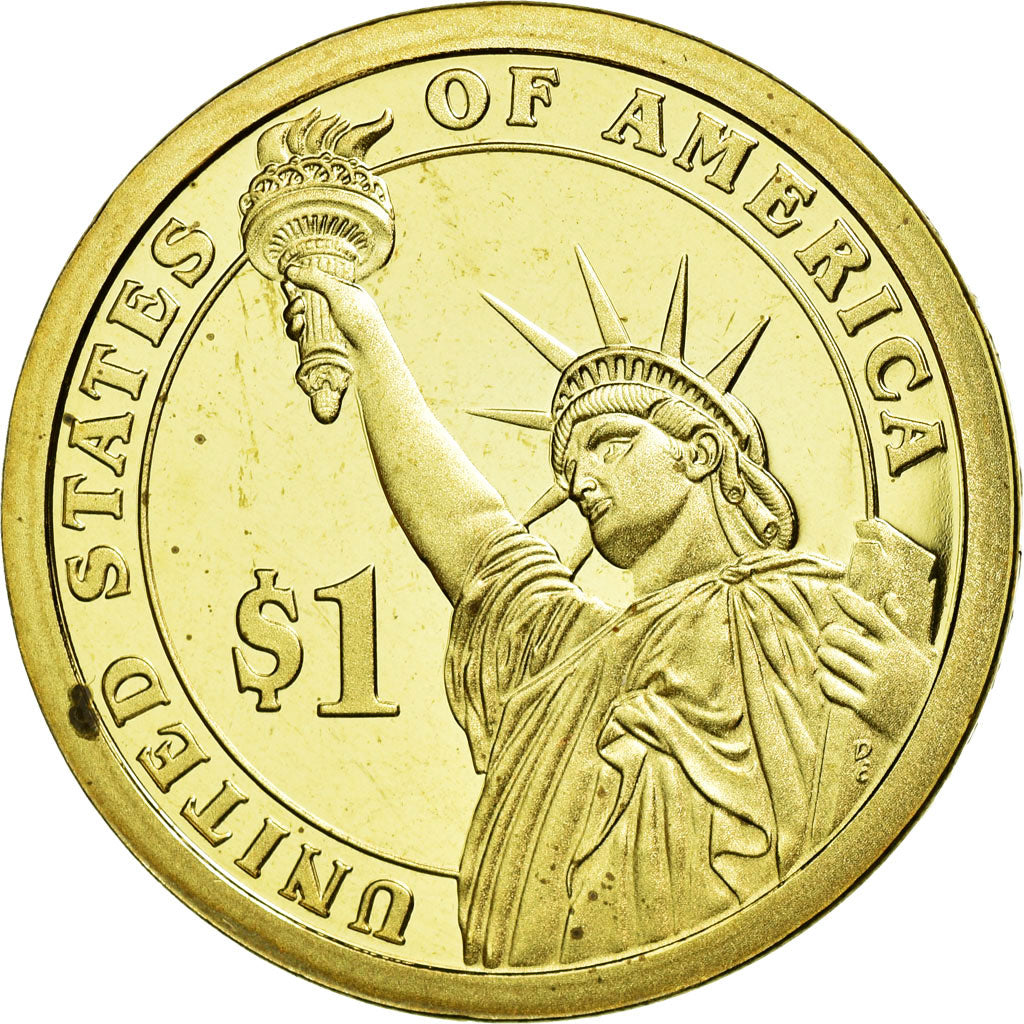 Coin, United States, Dollar, 2009, U.S. Mint, Zachary Taylor, MS(63)