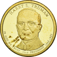 Coin, United States, Dollar, 2015, U.S. Mint, Harry S. Truman, MS(63)