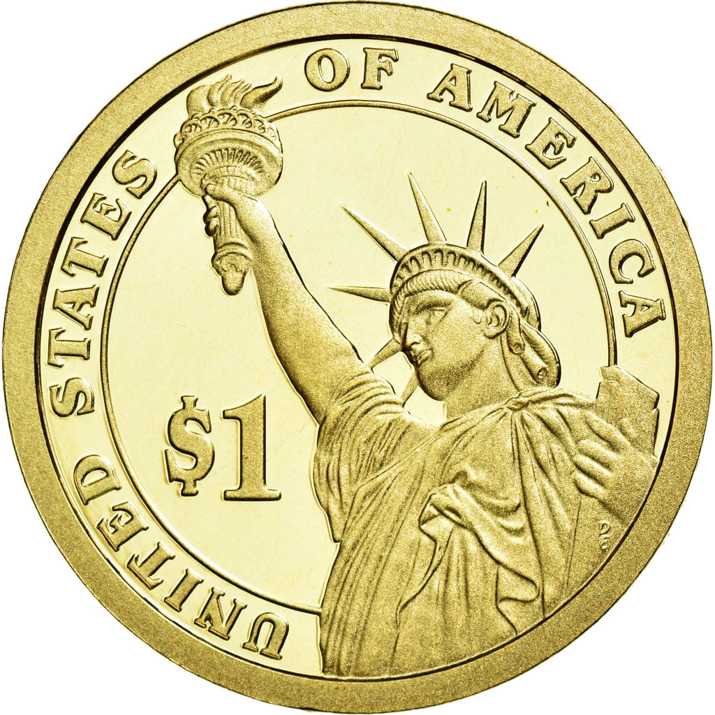 Coin, United States, Dollar, 2013, U.S. Mint, Theodore Roosevelt, MS(63)