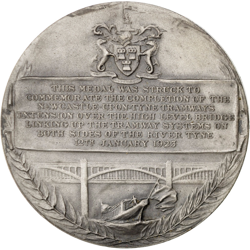 Great Britain, Railway, Medal, AU(55-58), Silver, 50, 62.50