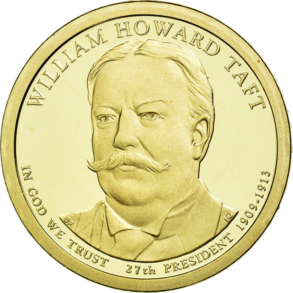Coin, United States, Dollar, 2013, U.S. Mint, William Howard Taft, MS(63)