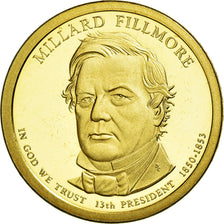 Coin, United States, Dollar, 2010, U.S. Mint, Millard Fillmore, MS(63)
