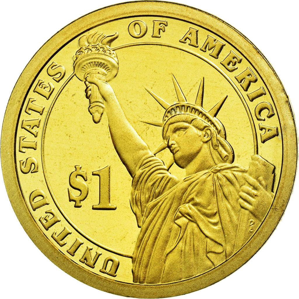 Coin, United States, Dollar, 2007, Thomas Jefferson,U.S. Mint, Philadelphia,,