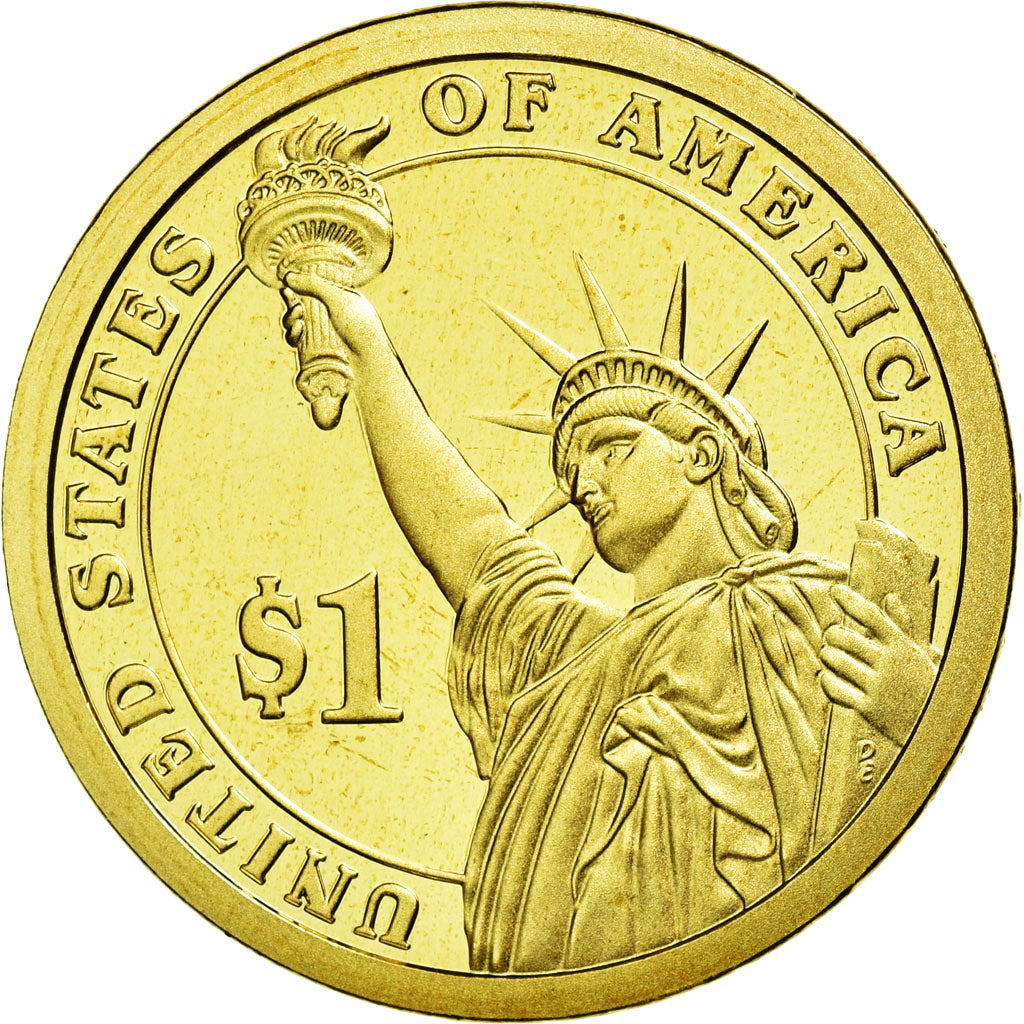 Coin, United States, Dollar, 2011, Ulysses S Grant, U.S. Mint, Philadelphia,