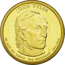 Coin, United States, Dollar, 2009, John Tyler,U.S. Mint, Philadelphia, MS(63)
