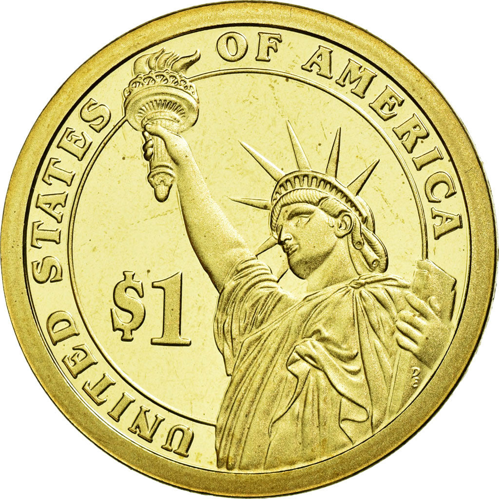 Coin, United States, Dollar, 2009, John Tyler,U.S. Mint, Philadelphia, MS(63)
