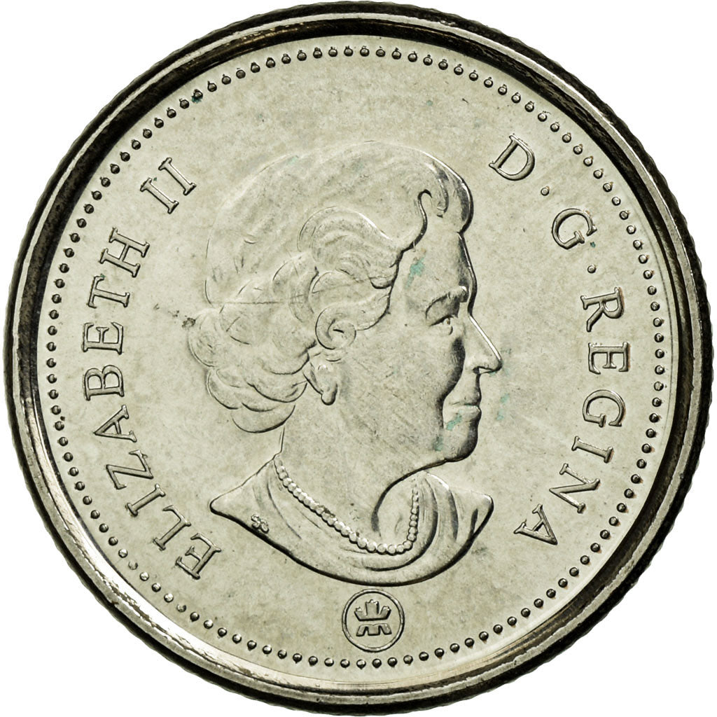 Moeda, Canadá, Elizabeth II, 10 Cents, 2006, Royal Canadian Mint, EF(40-45)